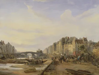 Pont Marie en de Quai Saint-Paul